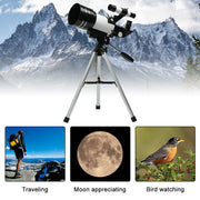 150x Zoom HD Digital Telescope 70mm Aperture Unmounted V178-66818