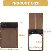 Automatic Chicken Coop Door Opener Solar Timer Sensor LCD AU V178-66819