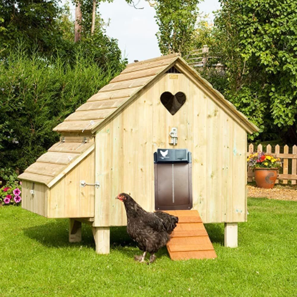 Automatic Chicken Coop Door Opener Solar Timer Sensor LCD AU V178-66819