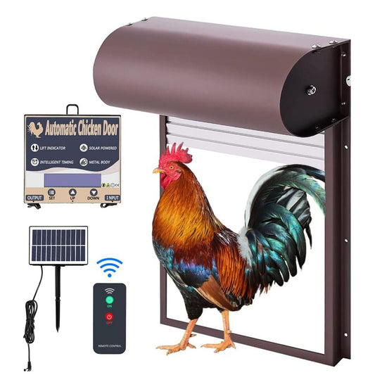 Automatic Chicken Coop Door Opener with Gate Light Sensor Remote V178-66820