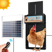 Automatic Chicken Coop Door Solar/Battery/AC 6W Aluminum Copper V178-66821