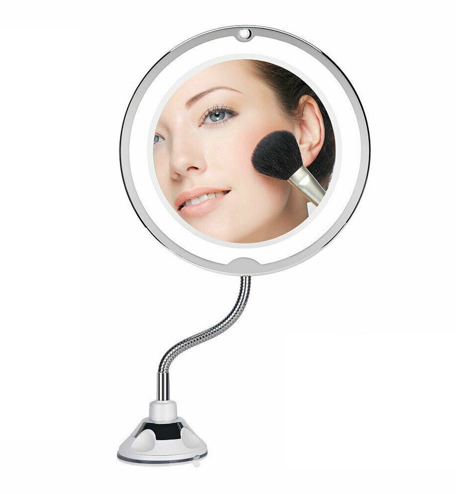 10X LED Magnifying Makeup Mirror 360 degrees Rotation V178-66822