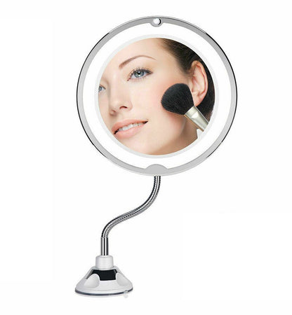 10X LED Magnifying Makeup Mirror 360 degrees Rotation V178-66822