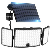 234 LED Solar Motion Sensor Light 5500K Cool Black Outdoor Security Flood Lamp V178-66823