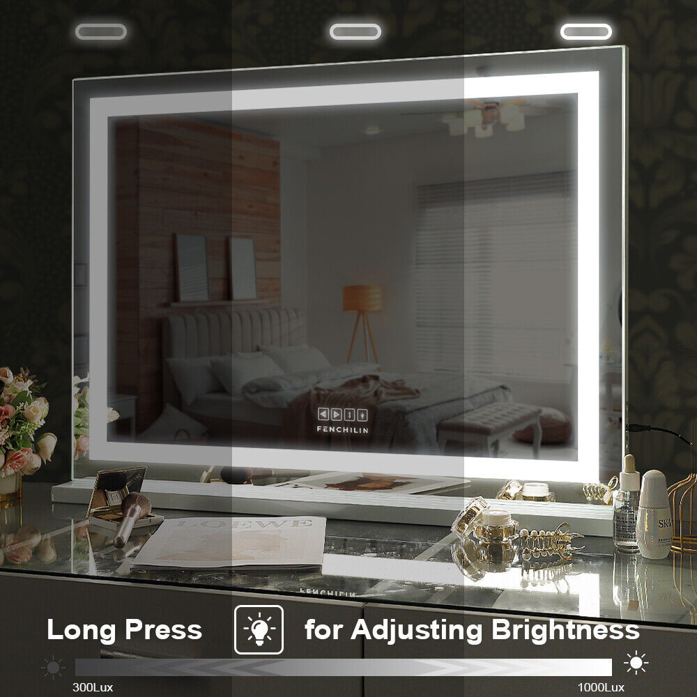 LED Makeup Mirror Bluetooth Touch Sensor Hollywood Vanity V178-66829