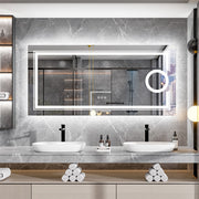600x800mm LED Bathroom Mirror RBG Anti-Fog Aluminum V178-66832