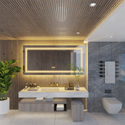 600x800mm LED Bathroom Mirror RBG Anti-Fog Aluminum V178-66832