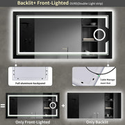 1200x600mm LED Bathroom Mirror Anti-fog Magnifying V178-66836