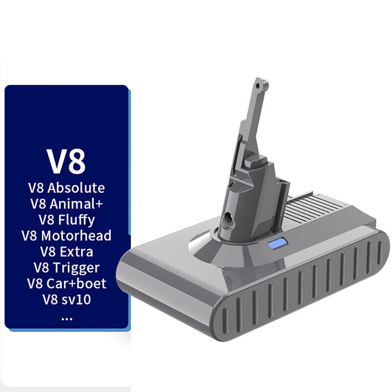 8000mAh Sony Cell Battery for Dyson V8 SV10 Animal Absolute Vacuum V178-66848