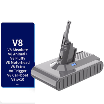 8000mAh Sony Cell Battery for Dyson V8 SV10 Animal Absolute Vacuum V178-66848