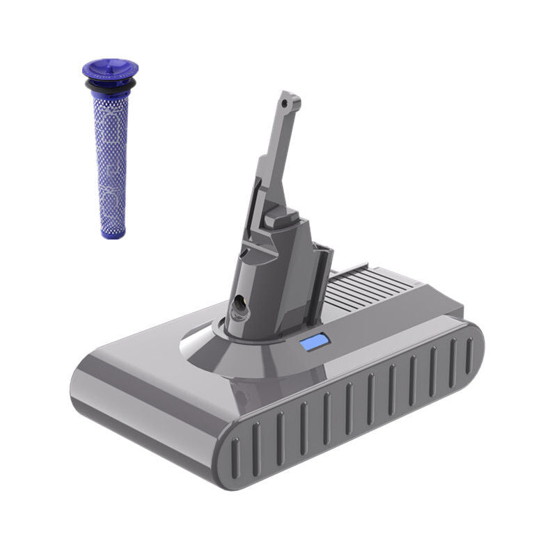 8000mAh Sony Cell Battery + Filter for Dyson V8 SV10 Vacuum Cleaner V178-66851