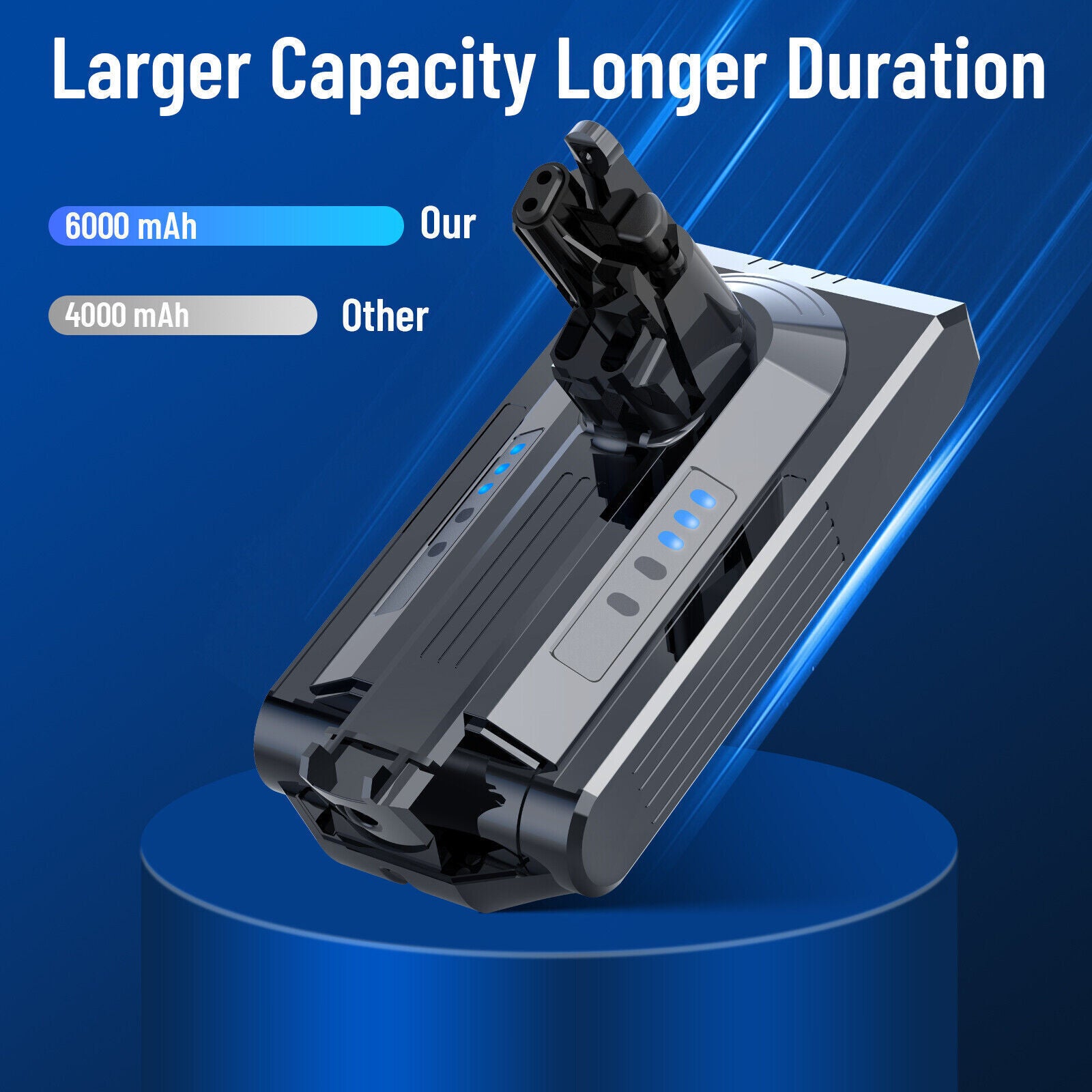 9500mAh Battery for Dyson V6 SV03 SV04 DC58 DC61 DC62 V178-66853