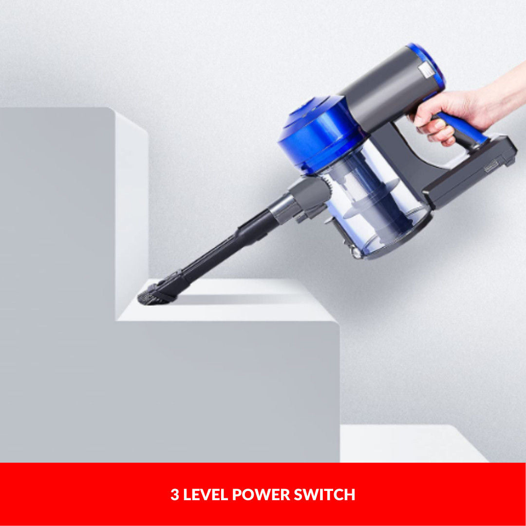 Enigma V8 22.2v Cordless Stick Vacuum Cleaner Blue + Toolkit V178-66858