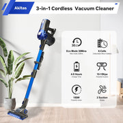 V8 150W Handheld Stick Vacuum Cleaner 40 Min Runtime LED V178-66859