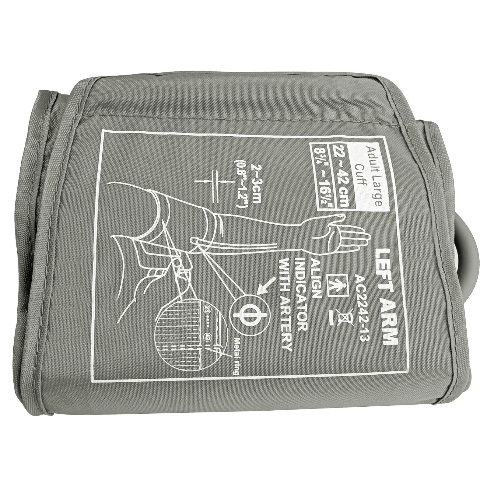 Bluetooth Blood Pressure Monitor, Large Cuff 22-42cm, Digital, Smartphone Compatible V178-66865