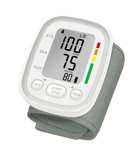 Automatic Digital Wrist Blood Pressure Monitor White V178-66868