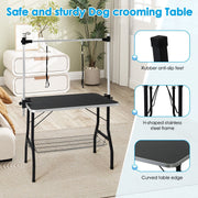 Adjustable Pet Grooming Table for Australian Cattle Dog, Foldable V178-66891