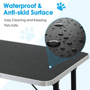 Adjustable Pet Grooming Table for Australian Cattle Dog, Foldable V178-66891