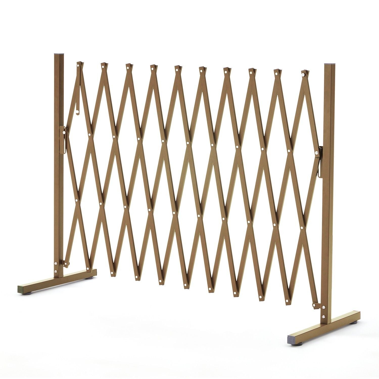 Expandable Aluminum Garden Fence Gate Rectangular V178-66899
