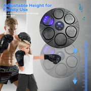 Bluetooth Smart Punching Bag Wall Pad 9 Speeds w/ Gloves V178-66910