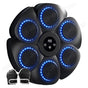 Wall Mount Boxing Machine Bluetooth Black Punch Pad + Gloves V178-66911