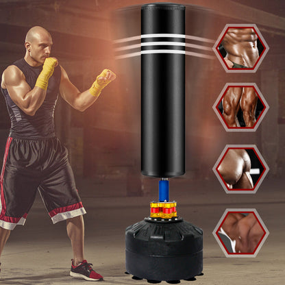 Punching Bag Stand for Adults & Kids - Boxing Training Speed Kick 175cm V178-66913