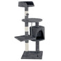 Cat Tower Tree Scratching Post Dark Grey Condo 112cm V178-66918