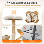 3 Tier Cat Tree Activity Centre Scratcher Post Climber V178-66926