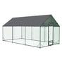 XXL Chicken Coop Hen House Cage 276x602x300cm V178-66932