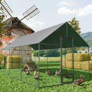 XXL Chicken Coop Hen House Cage 276x602x300cm V178-66932