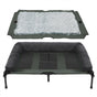 XL Elevated Dog Bed 110x80x28cm Foldable Raised Pet Cot Indoor Outdoor V178-66935