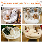 Luxury Round Pet Sofa Bed 60cm Soft Cushion Anti-skid V178-66937