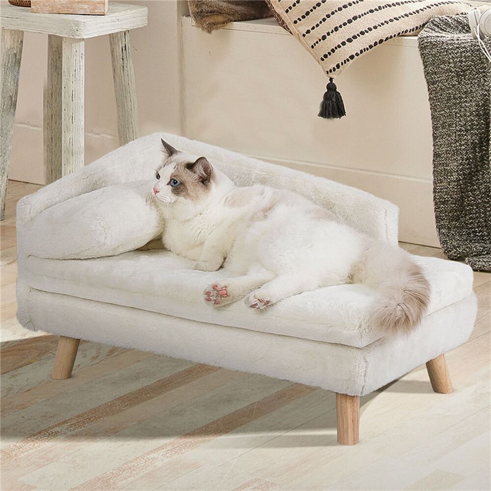 Luxury Pet Sofa Bed 70cm Rectangular Soft Cushion Anti-skid V178-66938