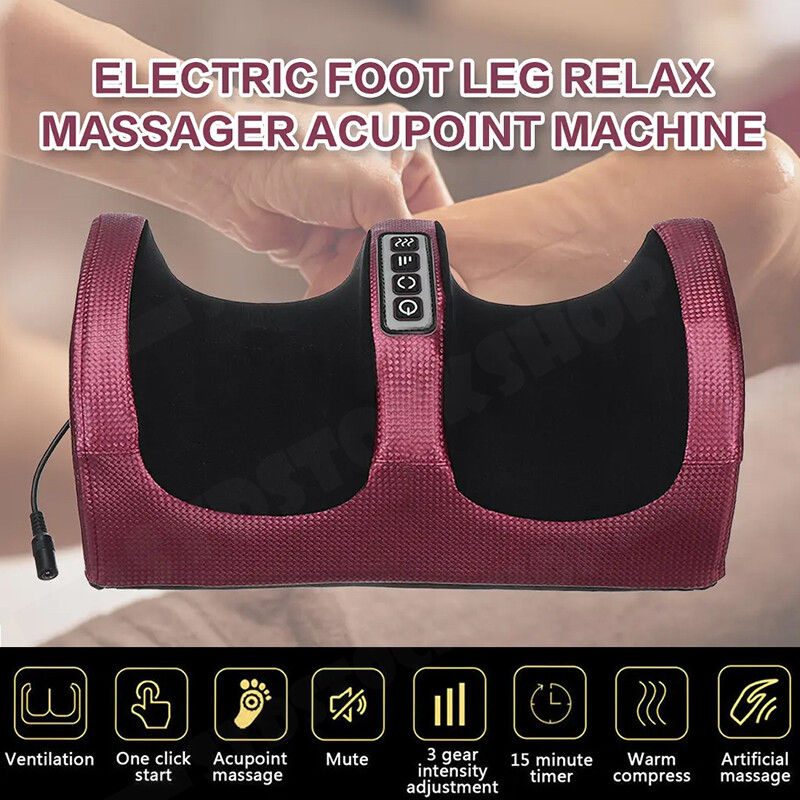 24W Electric Foot Massager with Infrared Therapy & Timer, AC V178-66951