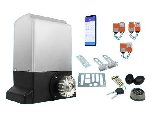 2000KG Automatic Sliding Gate Opener Commercial Residential + APP V178-66952