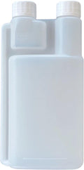 10-Pack 500ml Plastic Twin Chamber Bottles with Tamper Evident Caps V178-66958