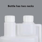 1000ml Plastic Twin Chamber Bottle 10Pcs Tamper Evident Cap V178-66960