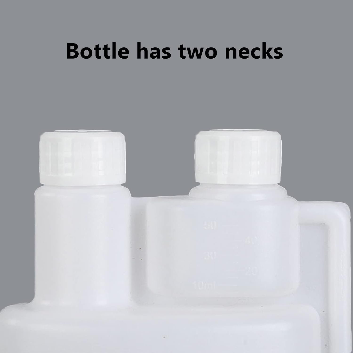 1000ml Plastic Twin Chamber Bottle 10Pcs Tamper Evident Cap V178-66960