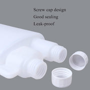 1000ml Plastic Twin Chamber Bottle 10Pcs Tamper Evident Cap V178-66960