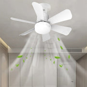 16.5 Ceiling Fan with LED Light 3-Speed Remote Control V178-66962
