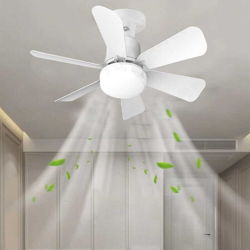 16.5 Ceiling Fan with LED Light 3-Speed Remote Control V178-66962