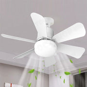 16.5 Ceiling Fan with LED Light 3-Speed Remote Control V178-66962