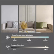 16.5 Ceiling Fan with LED Light 3-Speed Remote Control V178-66962