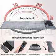 Electric Full Body Massage Mat 10 Motors Heated 45cm Width V178-66963
