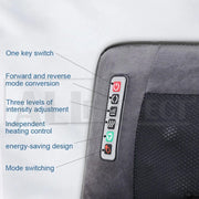 Electric Full Body Massage Mat 10 Motors Heated 45cm Width V178-66963
