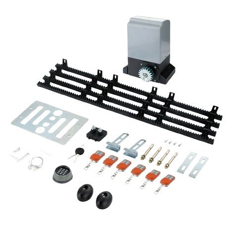 Electric Sliding Gate Opener 550W 0.74HP 4m Kit 2000KG w/ Remote & APP V178-66967