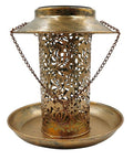 Solar Bird Seed Feeder Hanging Outdoor Garden V178-66977