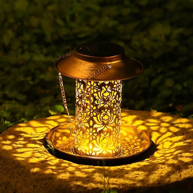 Solar Bird Seed Feeder Hanging Outdoor Garden V178-66977
