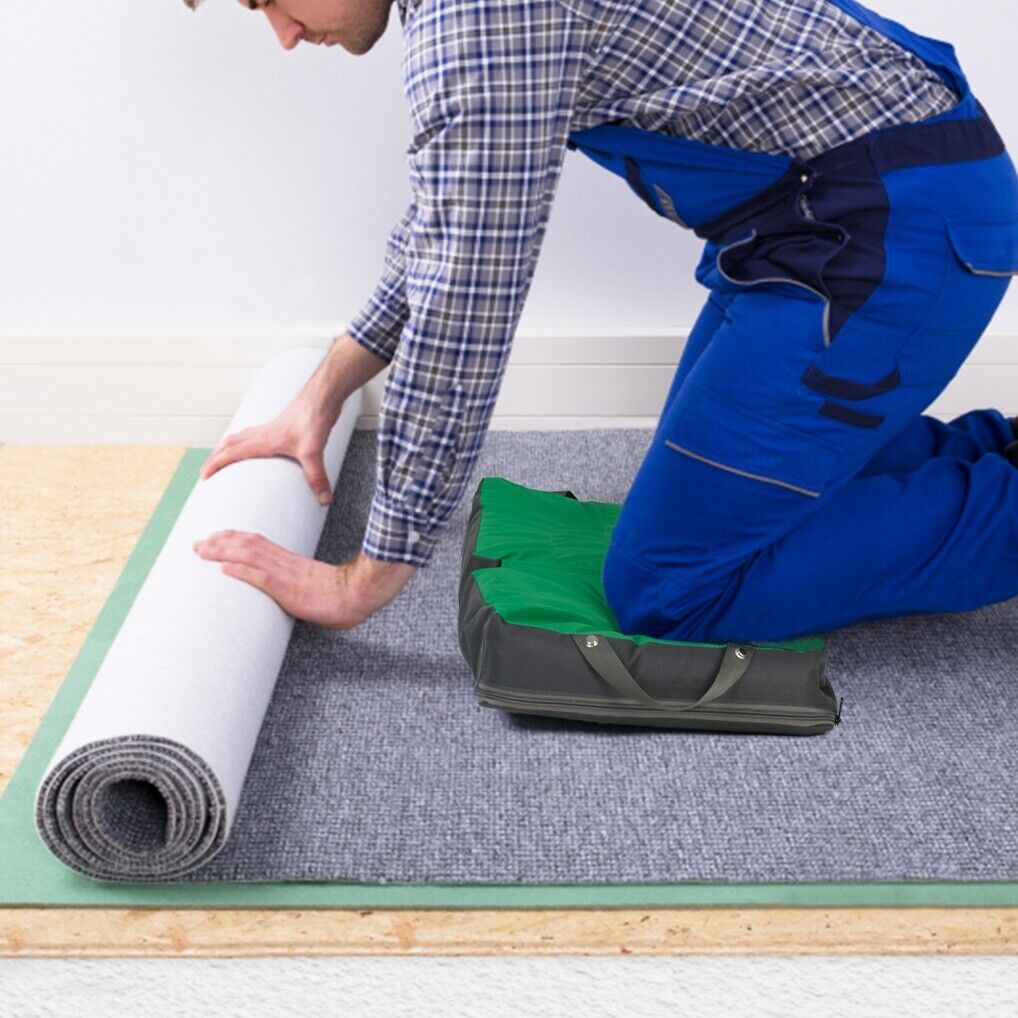 Premium Kneeling Pad Green/Grey Large Comfort Knee Mat V178-66997