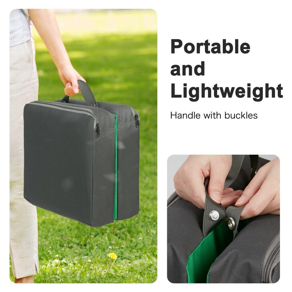 Premium Kneeling Pad Green/Grey Large Comfort Knee Mat V178-66997